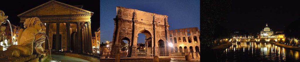 Rome Tour Night
